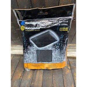 Vacmaster Foam Sleeve Filter 1 Pc  VFF21 For 2.5-4 gal Wet/Dry Vacs